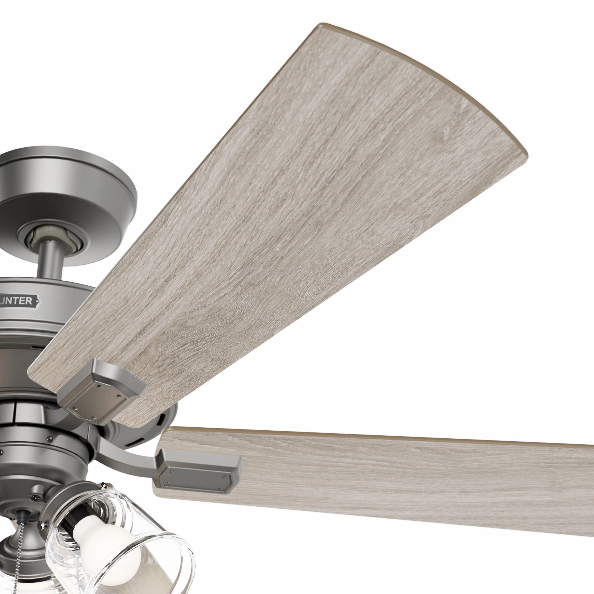 Crestfield 52"Ceiling Fan Matte Silver