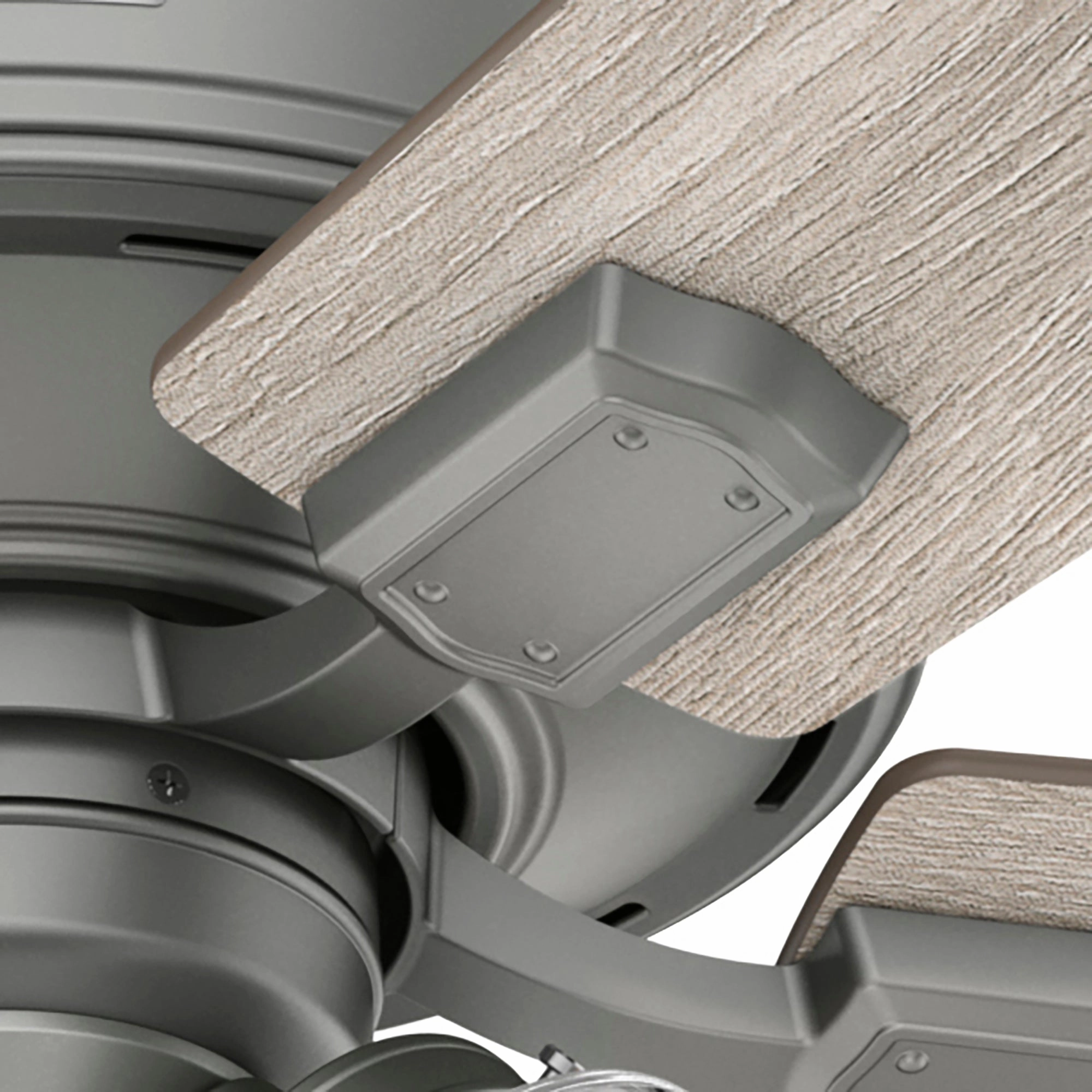Crestfield 52"Ceiling Fan Matte Silver