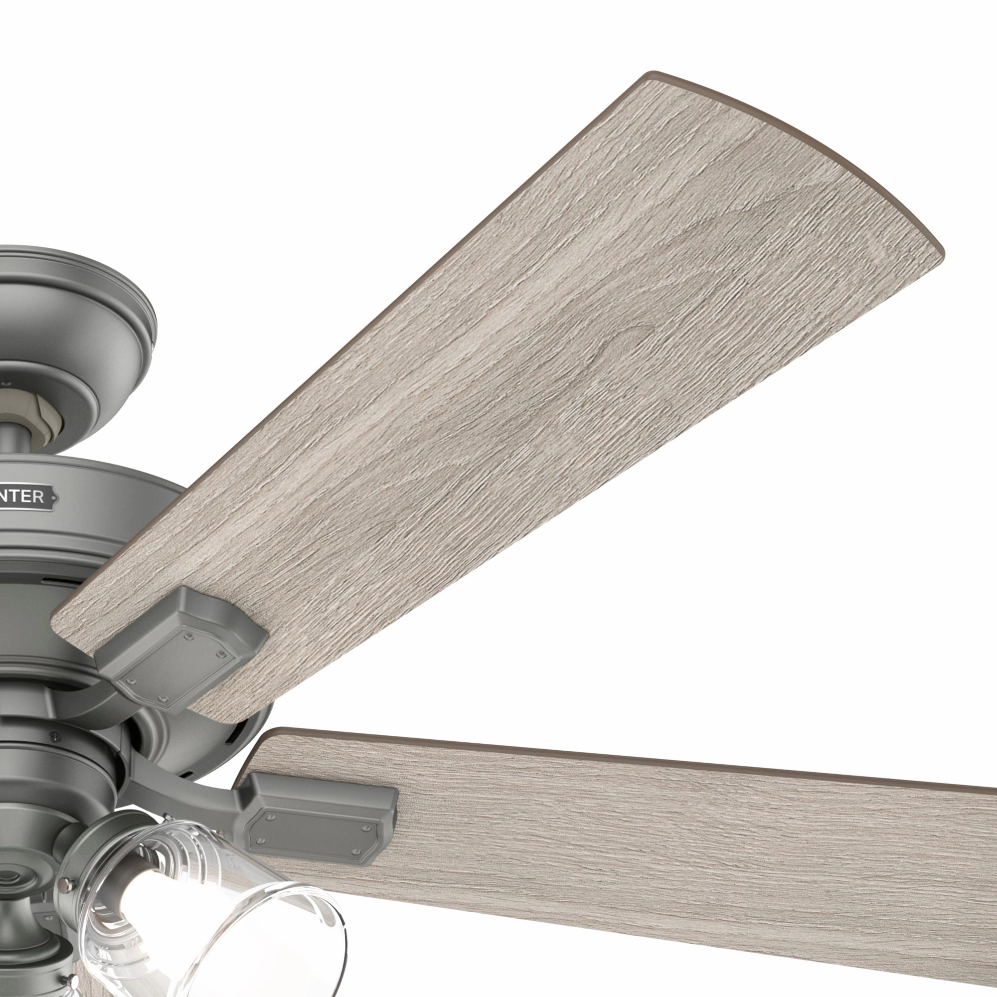 Crestfield 52"Ceiling Fan Matte Silver