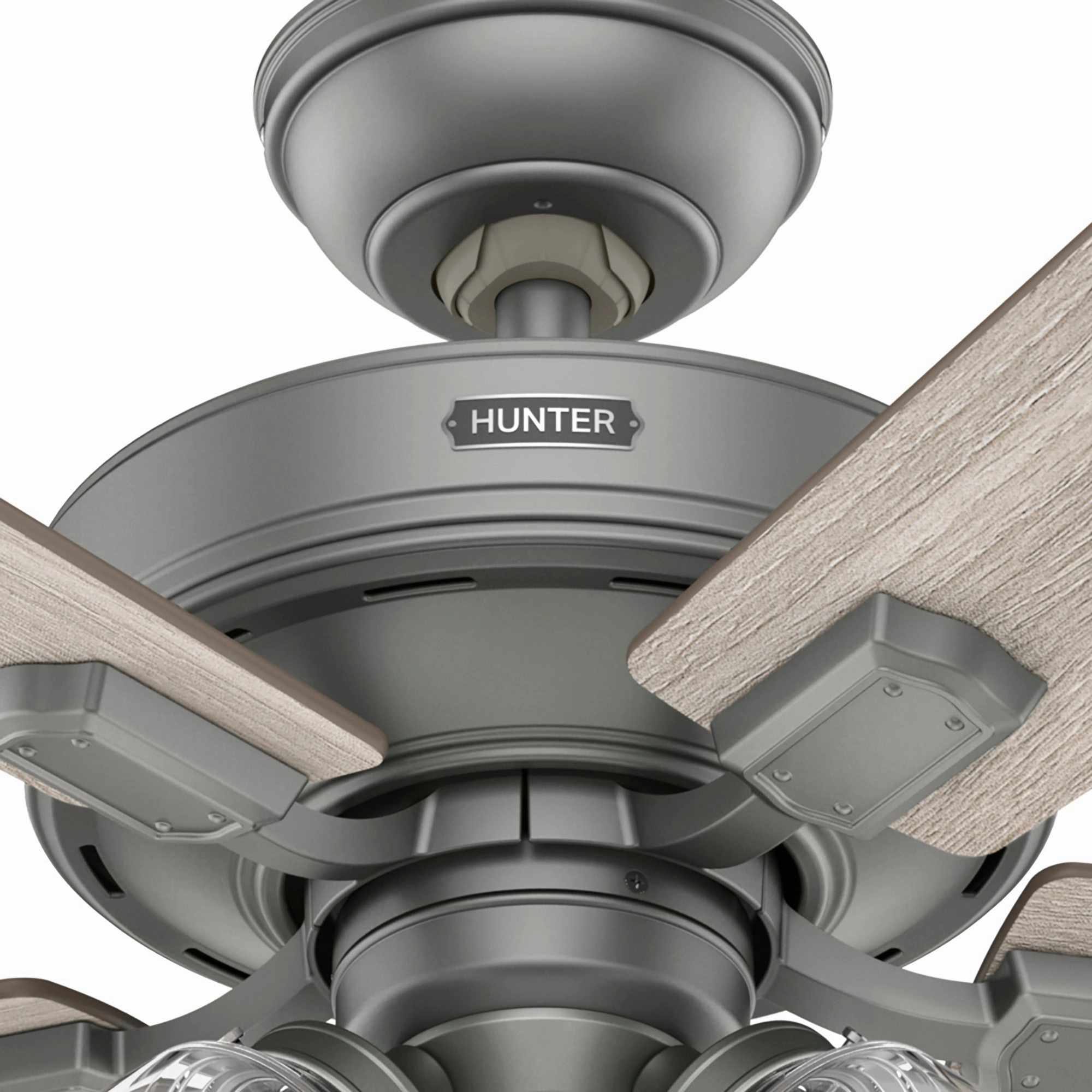 Crestfield 52"Ceiling Fan Matte Silver