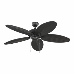 Cruise 52" Ceiling Fan Matte Black outdoor exterior fans for patio cooling