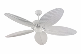 Cruise 52" Ceiling Fan White outdoor exterior fans for patio cooling
