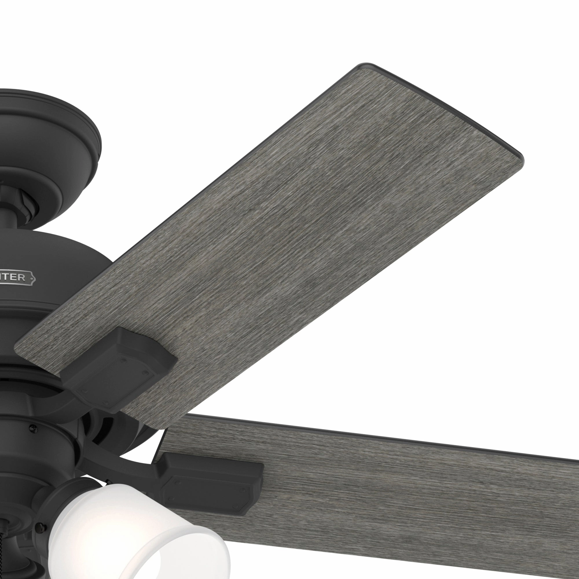 Crystal Peak 44"Ceiling Fan Matte Black