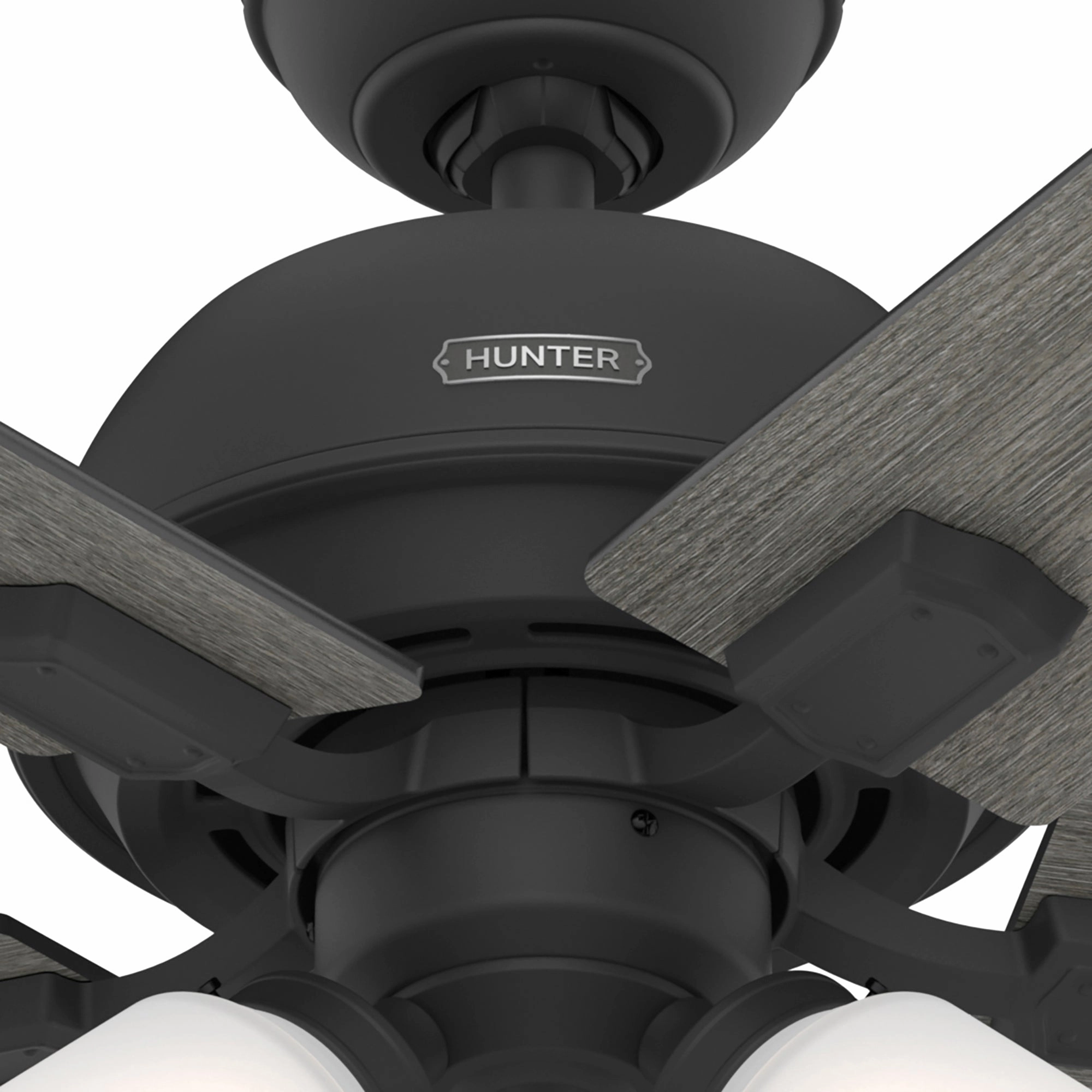 Crystal Peak 44"Ceiling Fan Matte Black