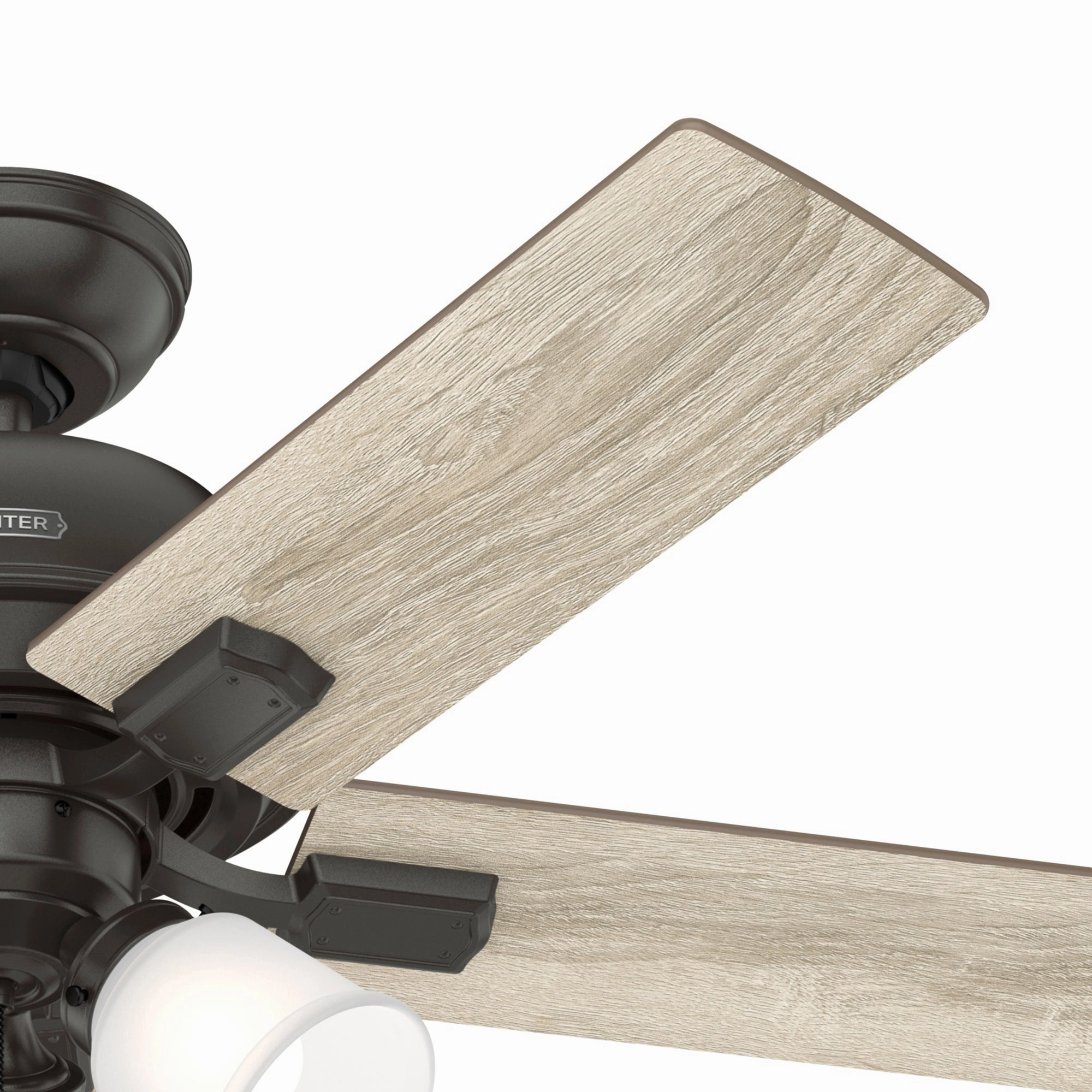 Crystal Peak 44"Ceiling Fan Noble Bronze