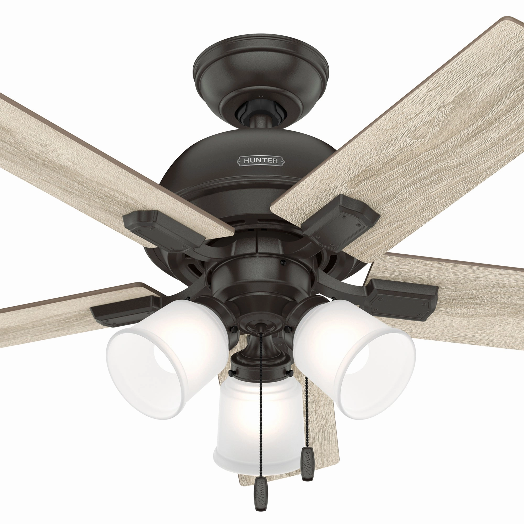 Crystal Peak 44"Ceiling Fan Noble Bronze