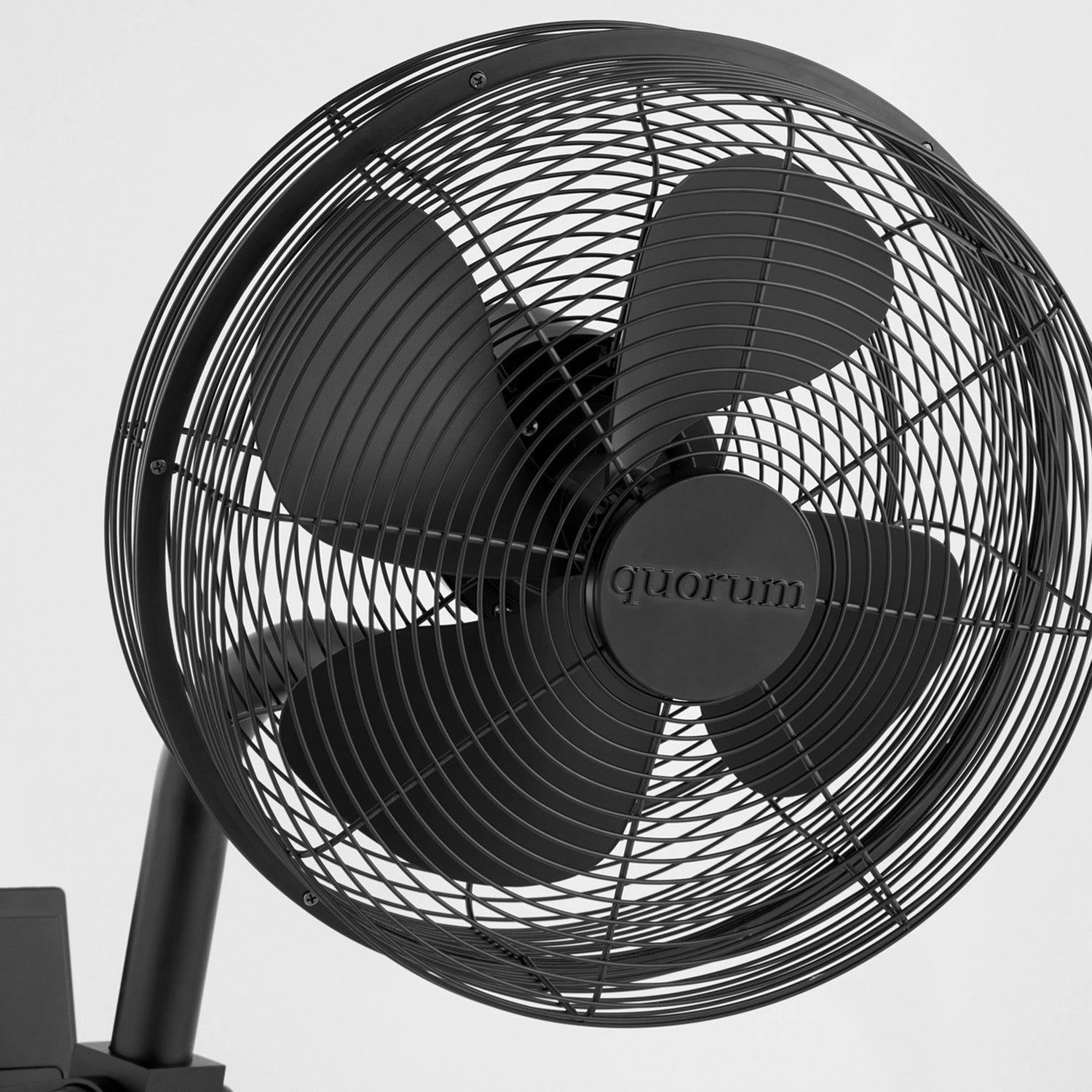 Cyprus 13" Wall Fan Matte Black