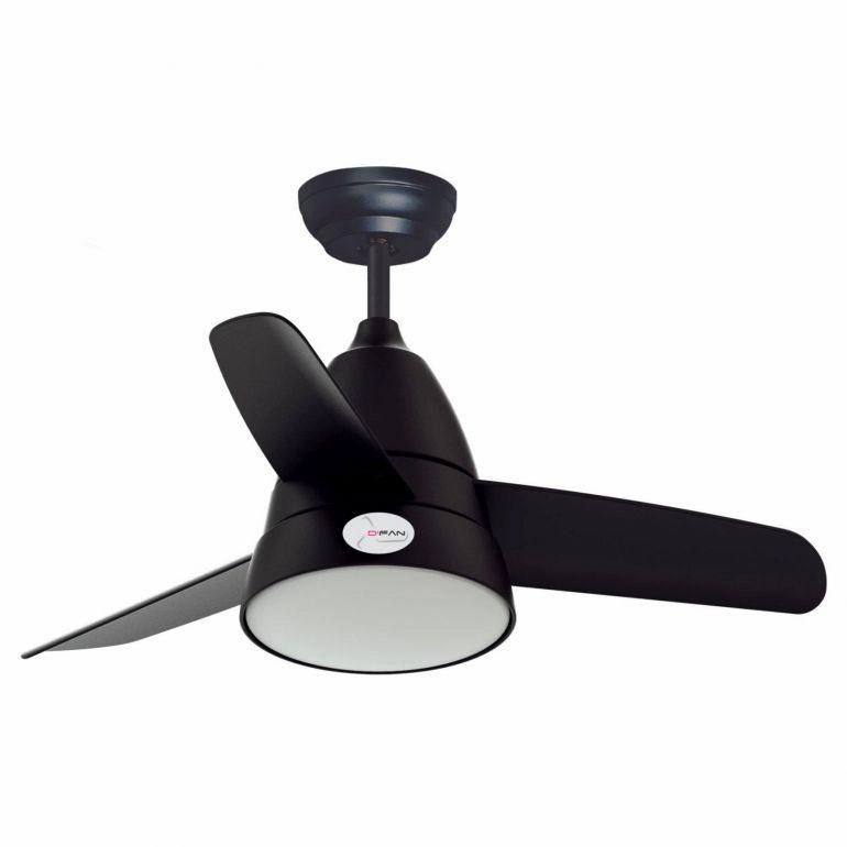 D'Fan 5013BK Ceiling Fan - 36'' standard all-purpose electric cooling fans