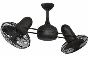 Dagny 39"Ceiling Fan Textured Bronze quiet small fans for desk or nightstand