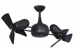Dagny 41"Ceiling Fan Matte Black small electric fans for personal cooling