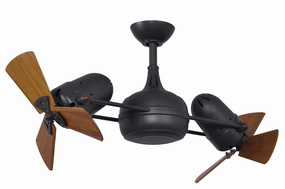 Dagny 41"Ceiling Fan Matte Black small electric fans for personal cooling