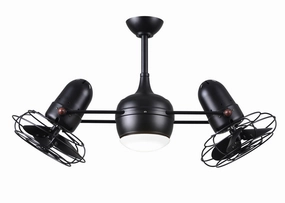 Dagny 41"Ceiling Fan Matte Black durable fans for long-lasting performance