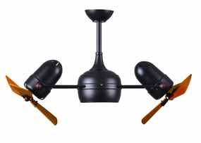 Dagny 41"Ceiling Fan Matte Black oscillating electric fans for full room circulation