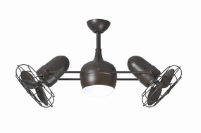 Dagny 41"Ceiling Fan Textured Bronze whisper-quiet fans for bedrooms and offices