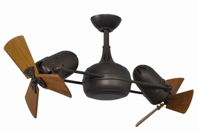 Dagny 41"Ceiling Fan Textured Bronze quiet small fans for desk or nightstand