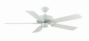 Dalton 52"Ceiling Fan White modern electric fans for minimalist decor