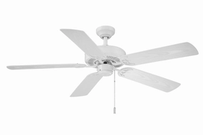 Dalton 52"Ceiling Fan White home cooling fans in medium size