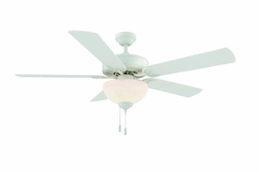 Dalton 52"Ceiling Fan White adjustable fans for targeted cooling