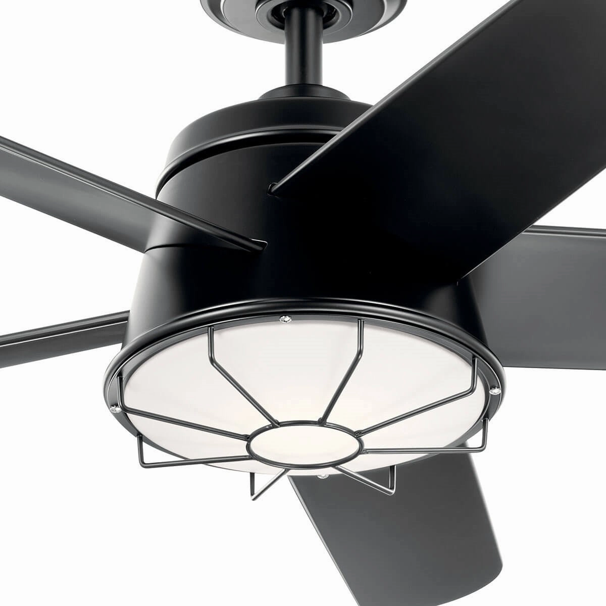 Daya 54"Ceiling Fan Satin Black