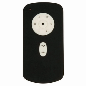 DC Motor Remote Handset Only for DC Motor in Black Energy-efficient ceiling fan with remote