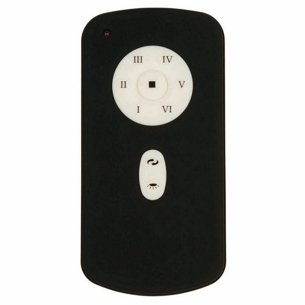 DC Motor Remote Handset Only for DC Motor in Black Energy-efficient ceiling fan with remote