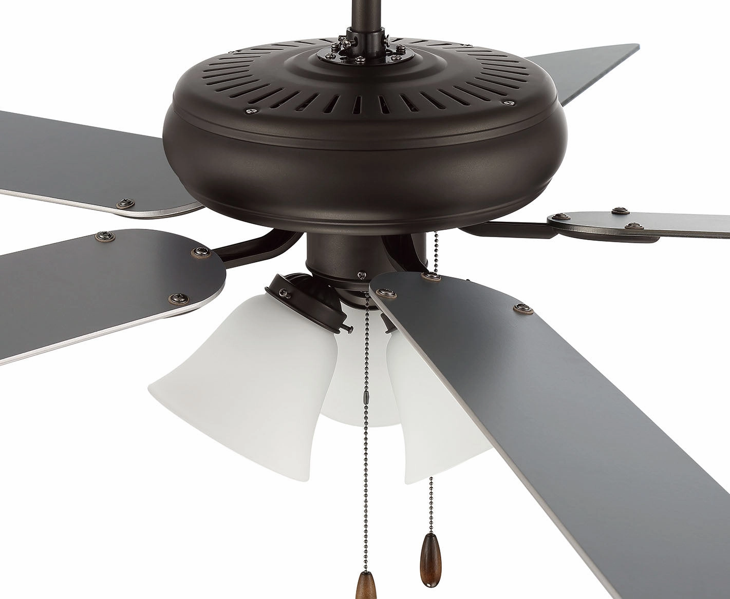 Decorator's Choice 3 Light Kit 52"Ceiling Fan Espresso