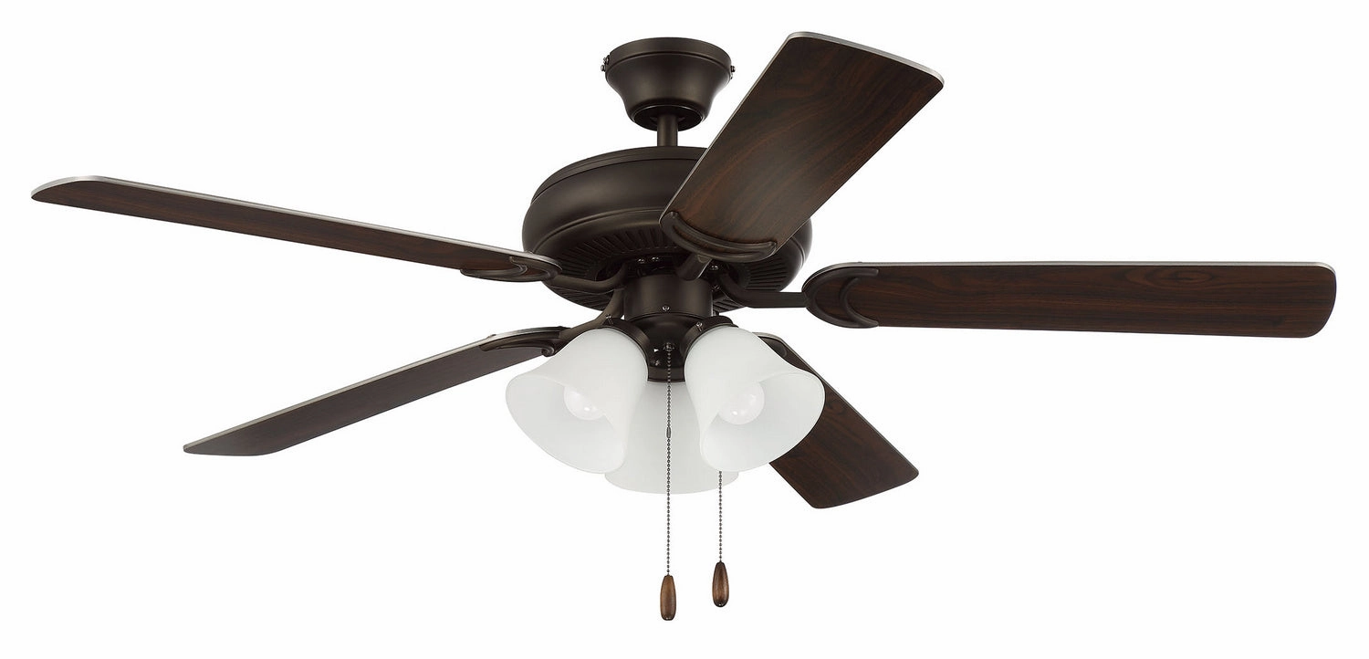 Decorator's Choice 3 Light Kit 52"Ceiling Fan Espresso