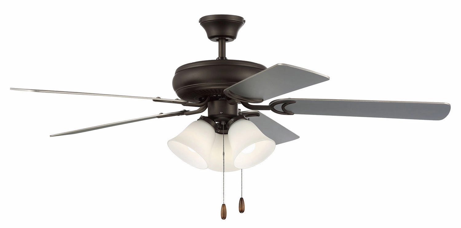 Decorator's Choice 3 Light Kit 52"Ceiling Fan Espresso