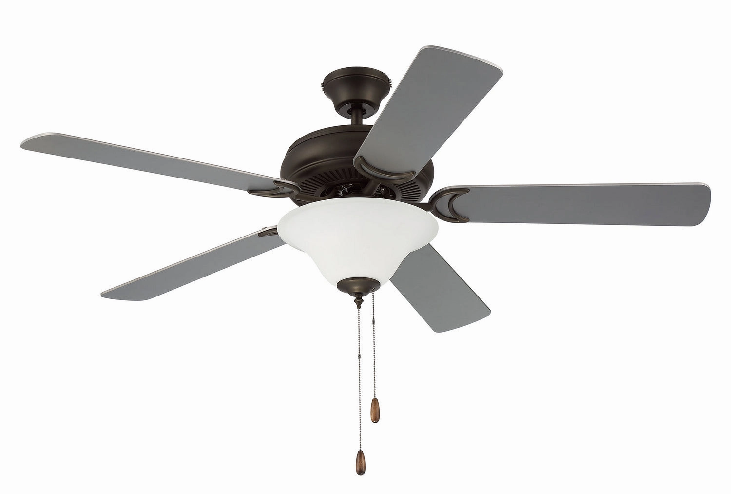 Decorator's Choice Bowl Light Kit 52"Ceiling Fan Espresso
