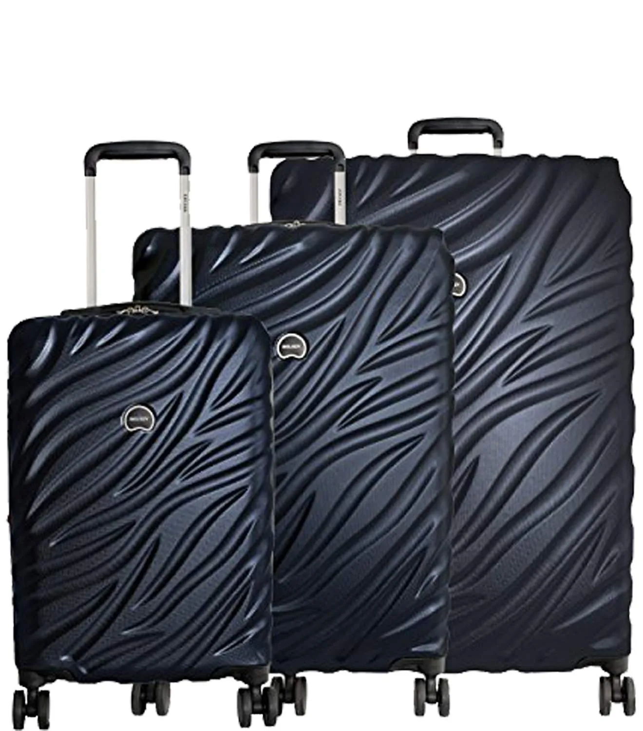 DELSEY Paris Alexis Lightweight Expandable Hardside 3 Piece Set (21"/25"/29") 4-Wheel Luggage Sets Bags Delsey-Paris