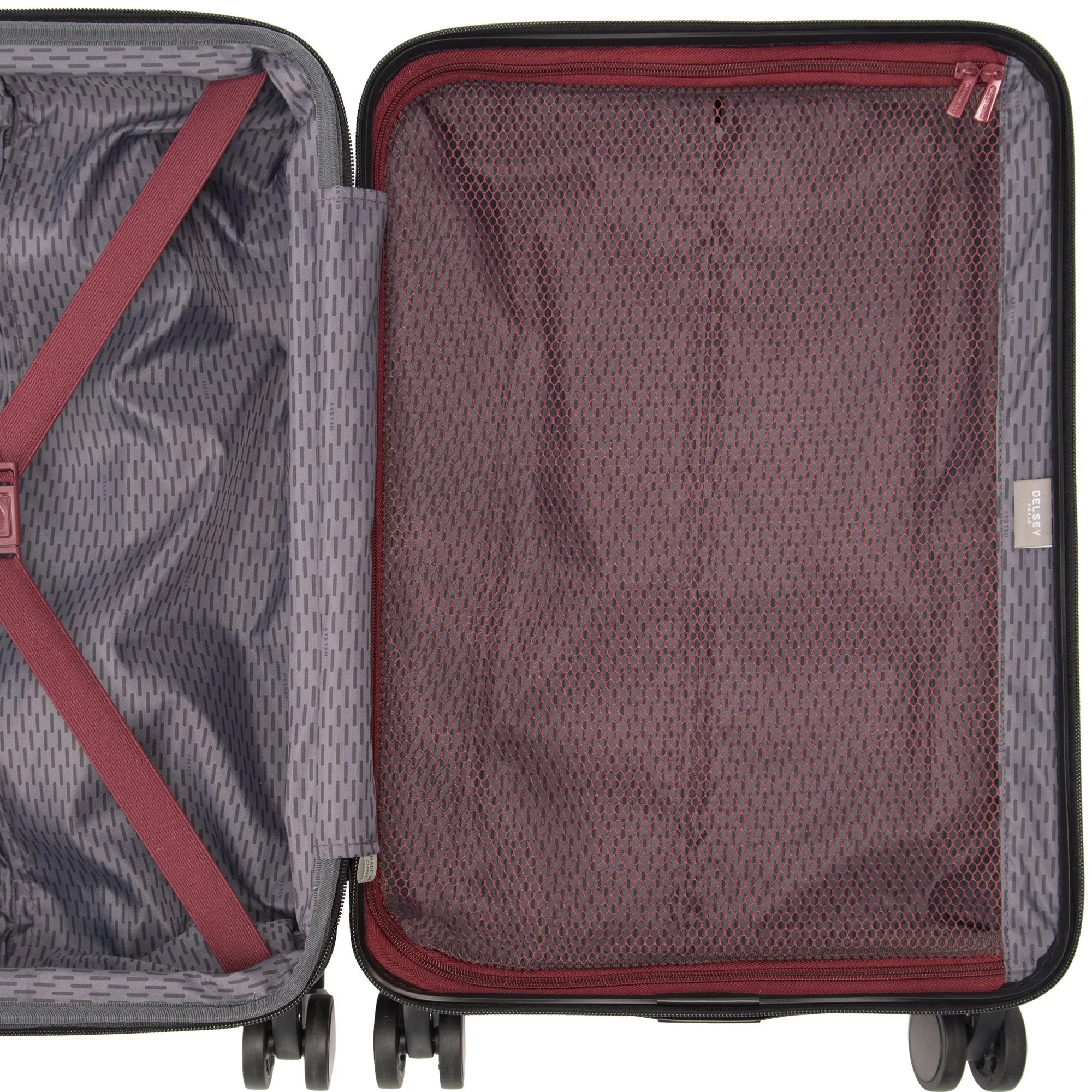 DELSEY Paris Alexis Lightweight Expandable Hardside 3 Piece Set (21"/25"/29") 4-Wheel Luggage Sets Bags Delsey-Paris