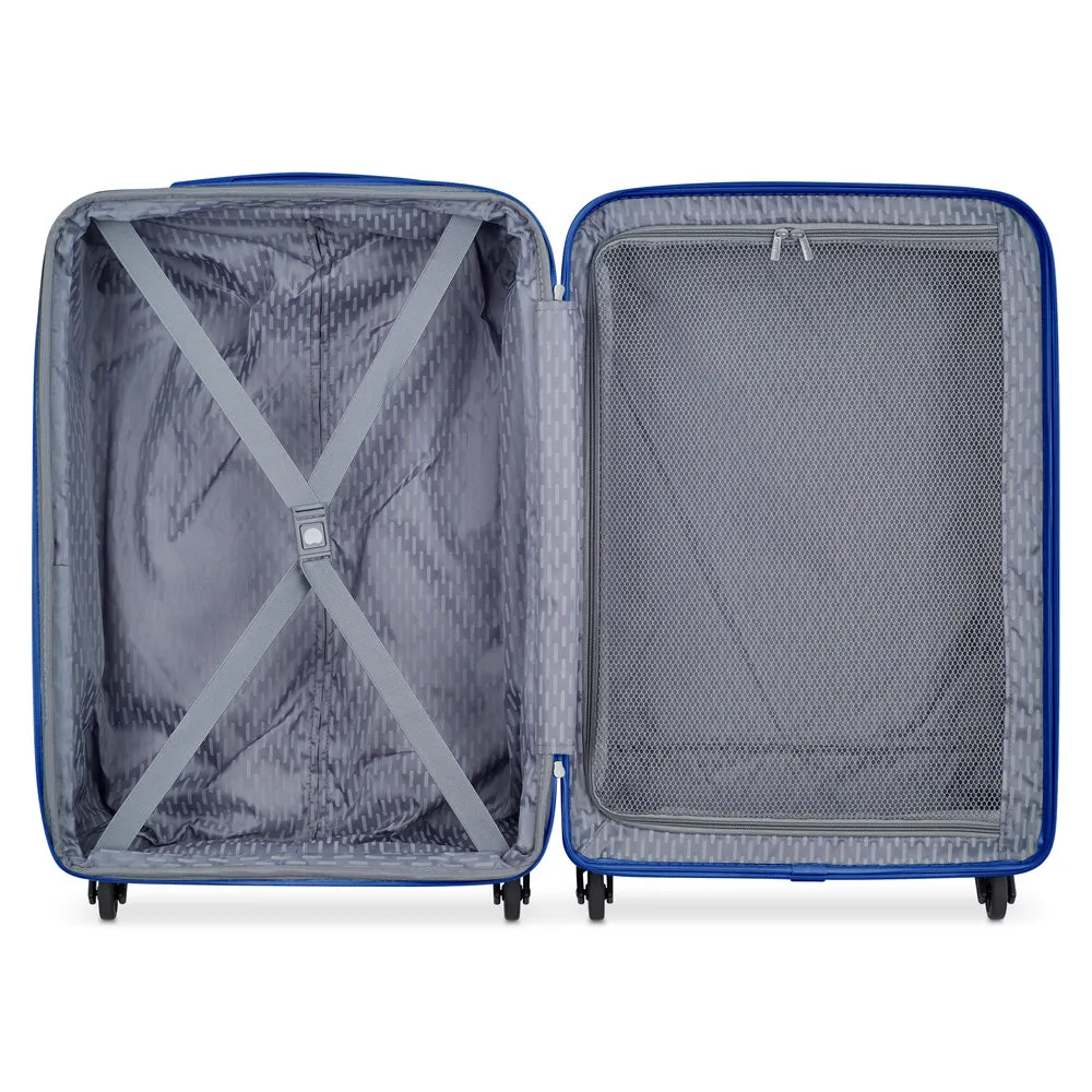 DELSEY Paris Christine Hardside Spinner Luggage Collection, 24-inch Checked-Medium Bags Delsey-Paris