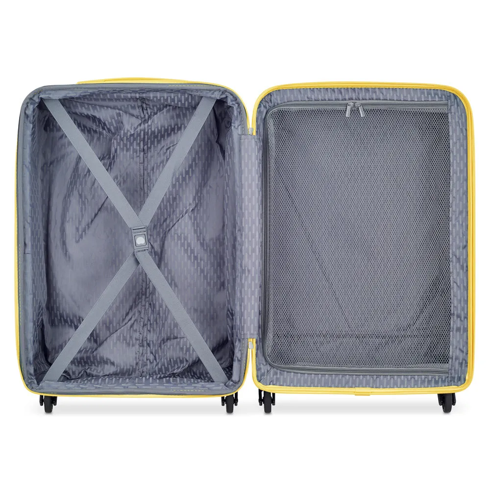 DELSEY Paris Christine Hardside Spinner Luggage Collection, 24-inch Checked-Medium Bags Delsey-Paris