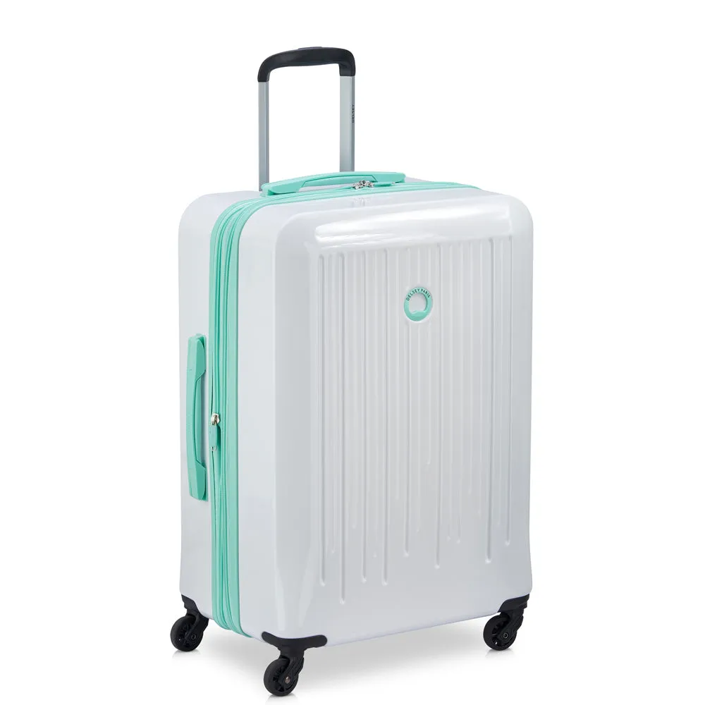 DELSEY Paris Christine Hardside Spinner Luggage Collection, 24-inch Checked-Medium Bags Delsey-Paris