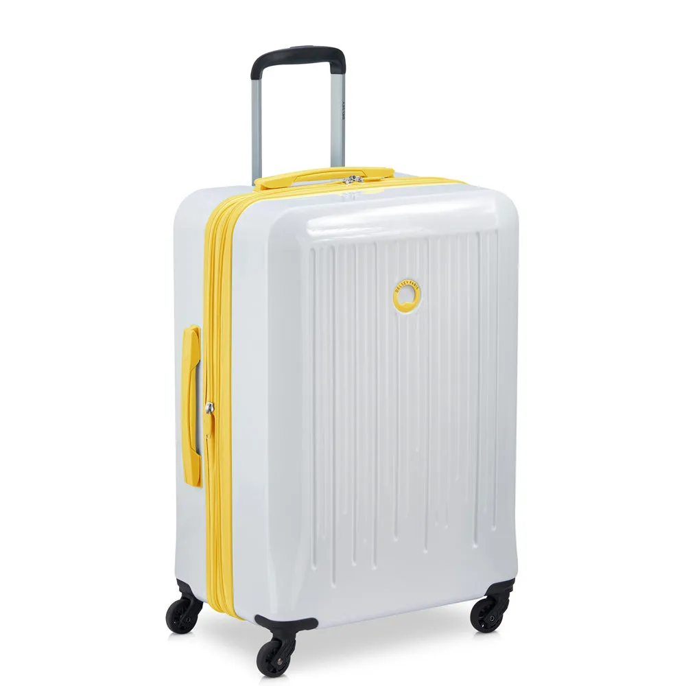 DELSEY Paris Christine Hardside Spinner Luggage Collection, 24-inch Checked-Medium Bags Delsey-Paris