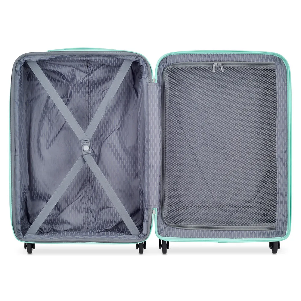 DELSEY Paris Christine Hardside Spinner Luggage Collection, 24-inch Checked-Medium Bags Delsey-Paris