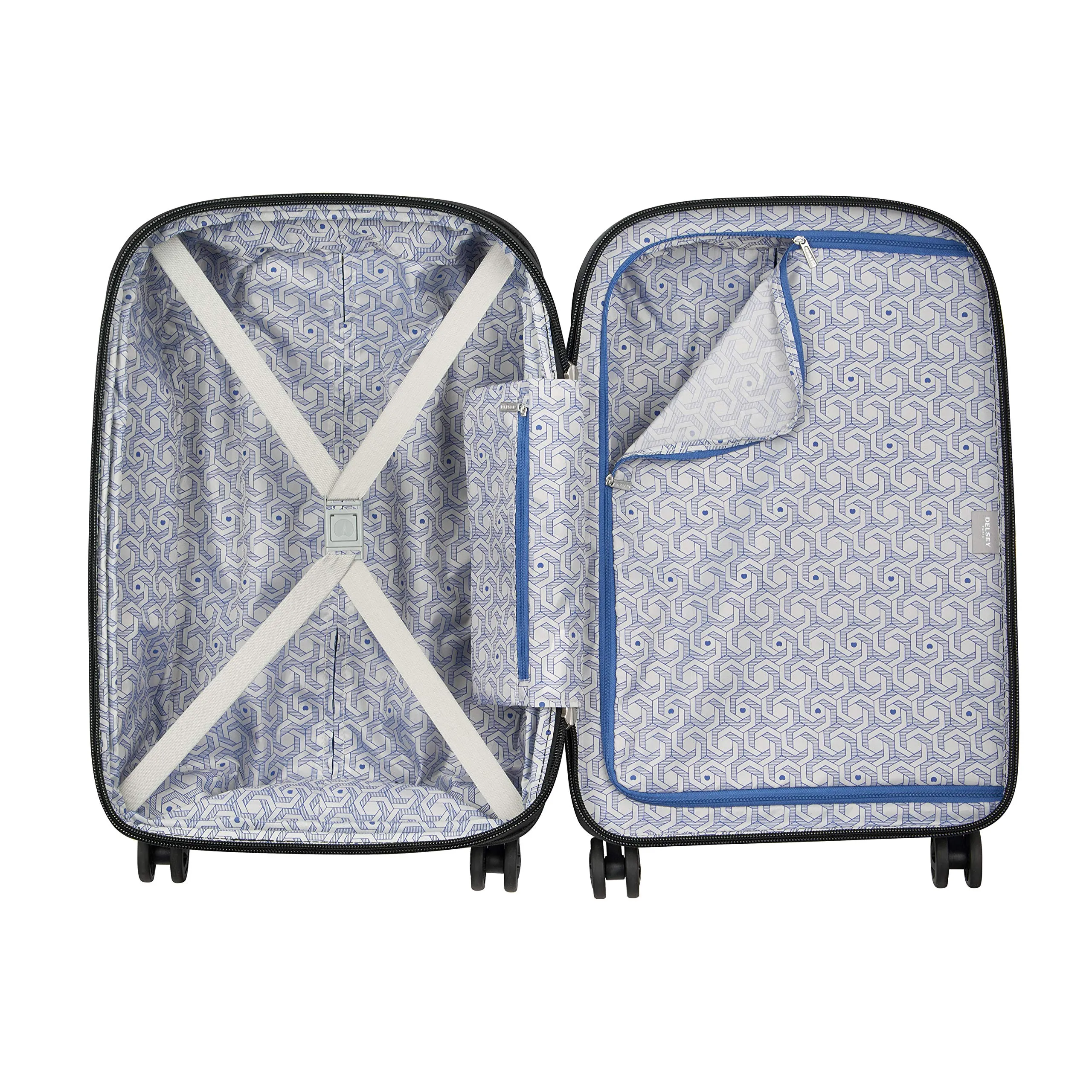 DELSEY Paris Clavel 19" Carry On Hardside Expandable Luggage with Spinner Wheels Bags Delsey-Paris