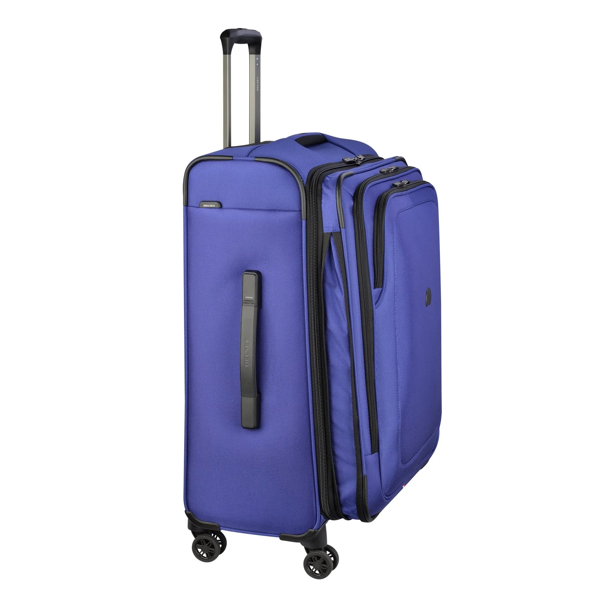 DELSEY Paris Cruise Softside 25" 4-Wheel Medium Luggage Bags Delsey-Paris