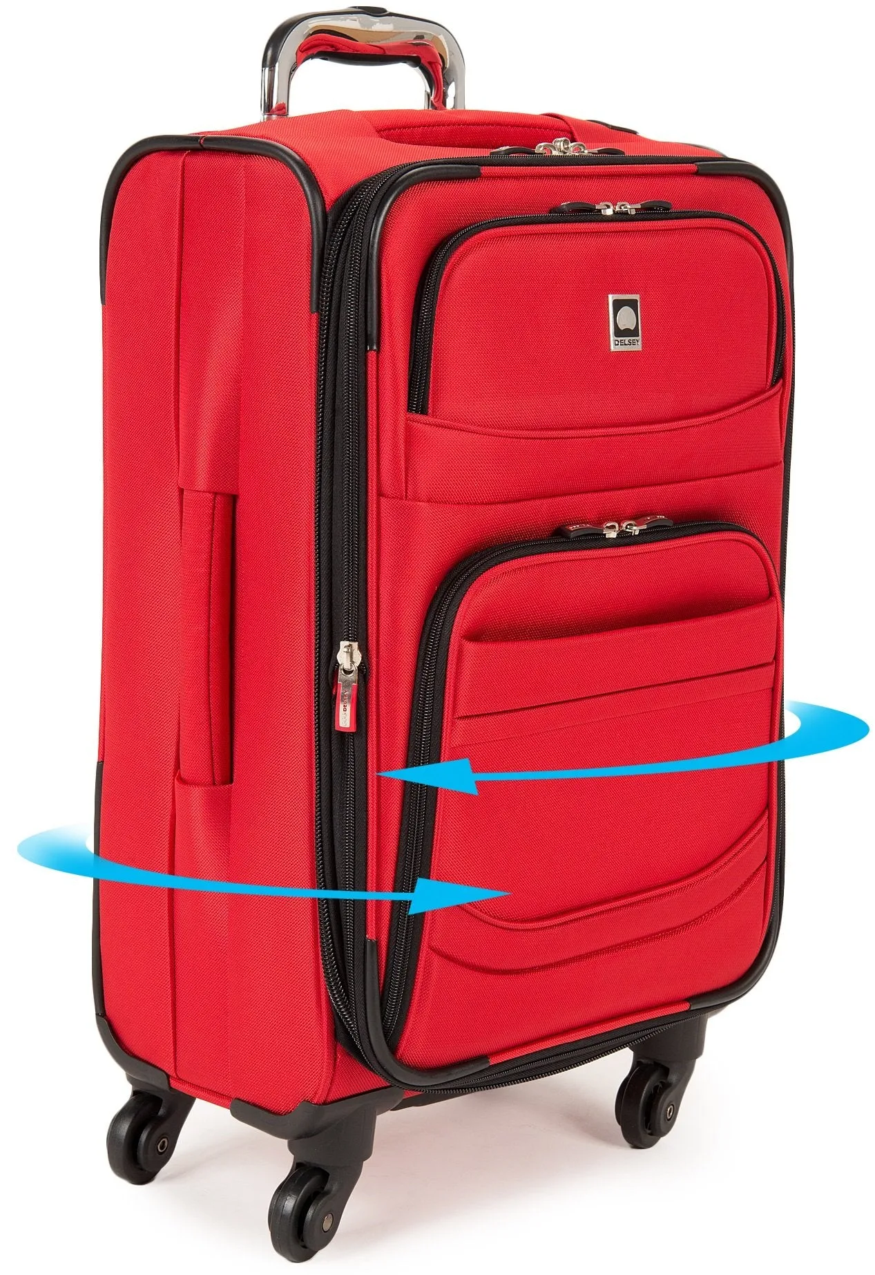 DELSEY Paris D-Lite 21" 4-Wheel Carry-On Luggage Bags Delsey-Paris