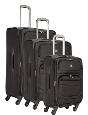 DELSEY Paris D-Lite 3 Piece Set (21"/25"/29") 4-Wheel Luggage Sets Bags Delsey-Paris