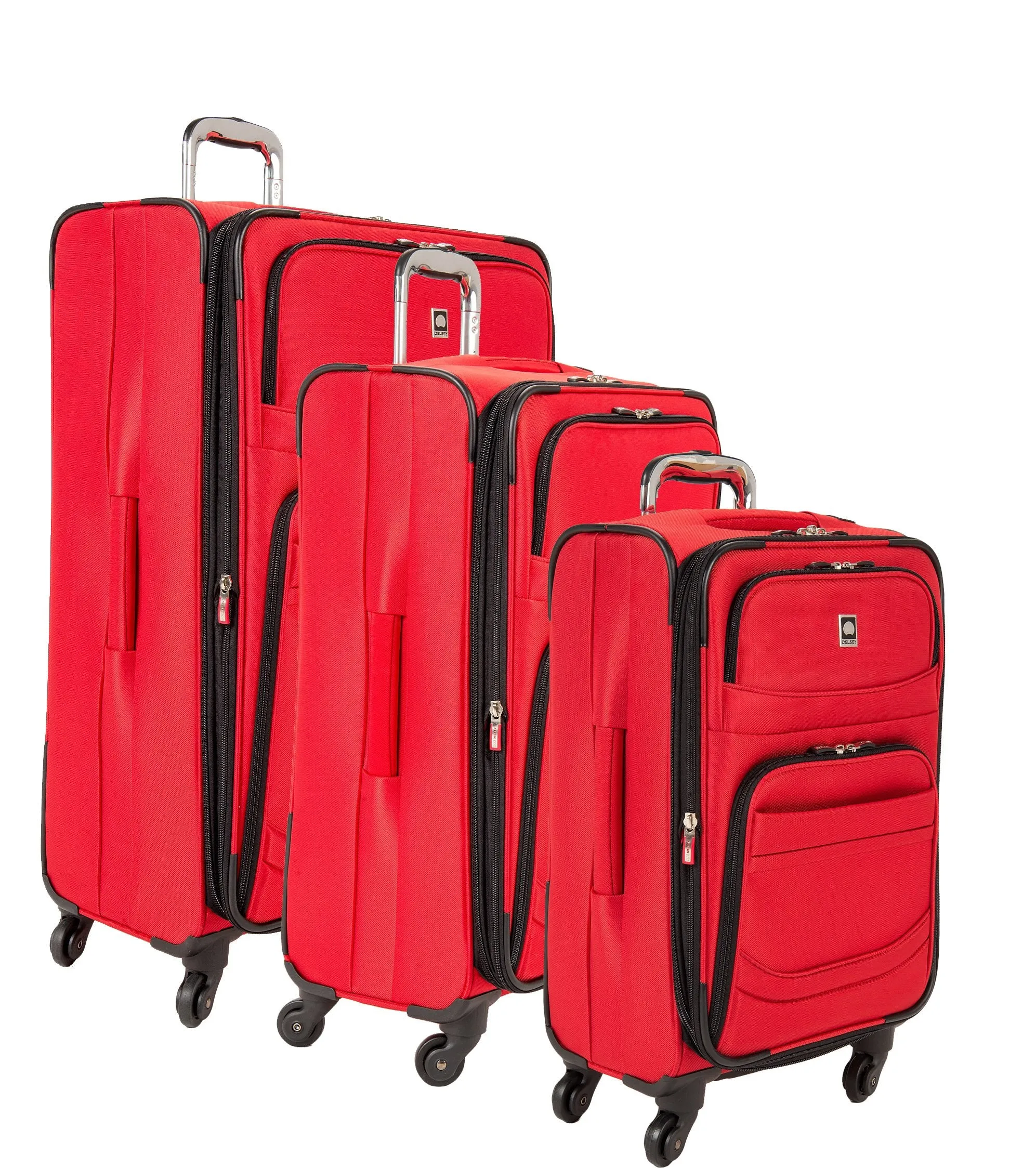 DELSEY Paris D-Lite 3 Piece Set (21"/25"/29") 4-Wheel Luggage Sets Bags Delsey-Paris
