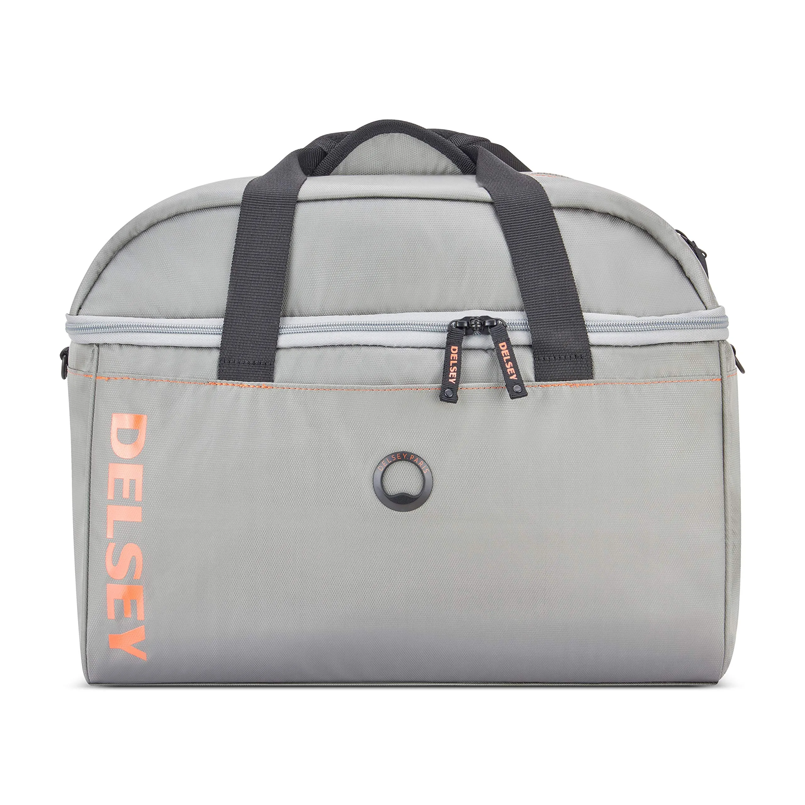DELSEY Paris Egoa Travel Duffel Bag Made from 100% Recycled Materials, Light Gray, 18 Inch Bags Delsey-Paris