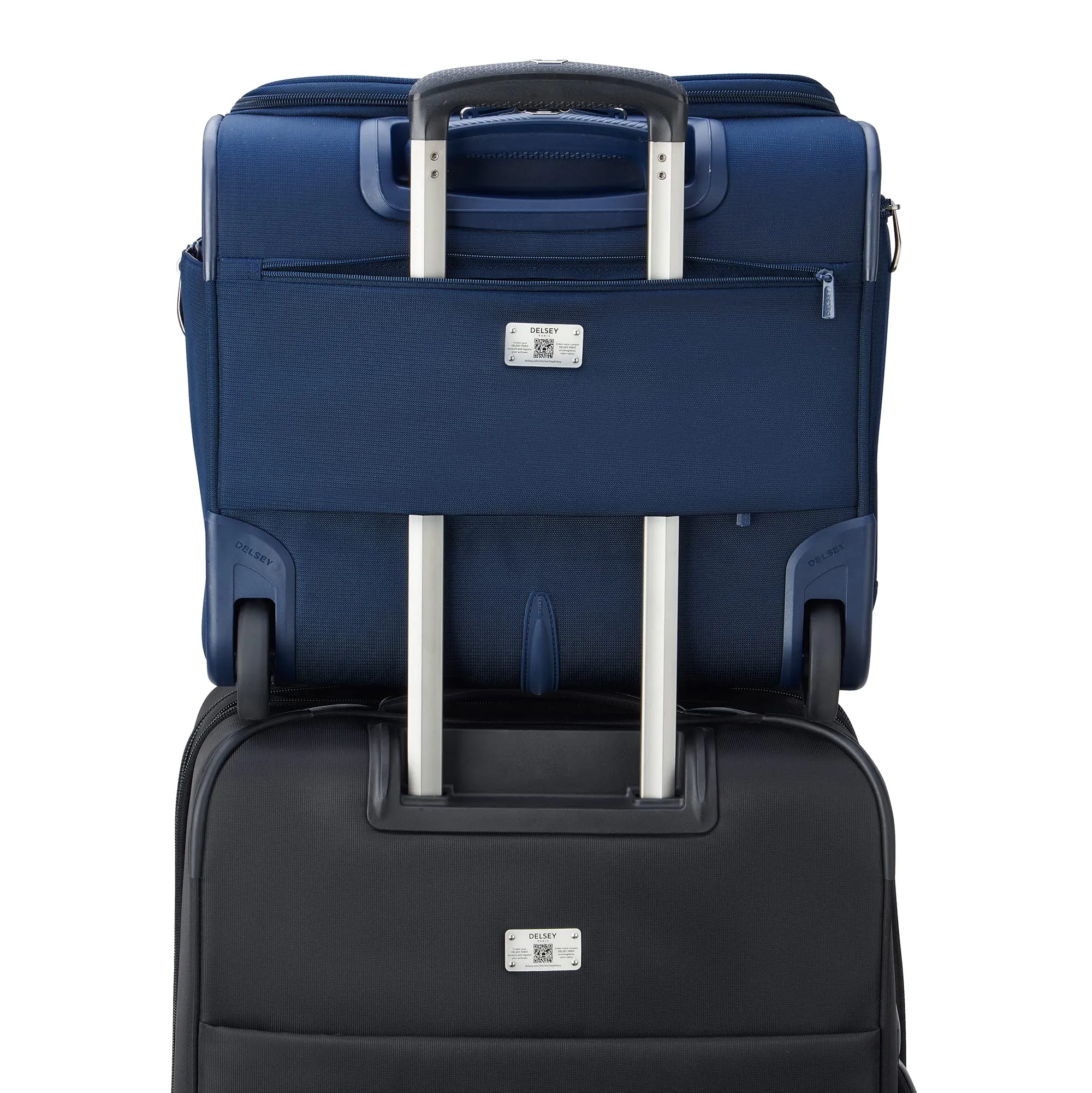 Delsey Paris Helium DLX Softside Luggage Under-Seater with 2 Wheels Bags Delsey-Paris
