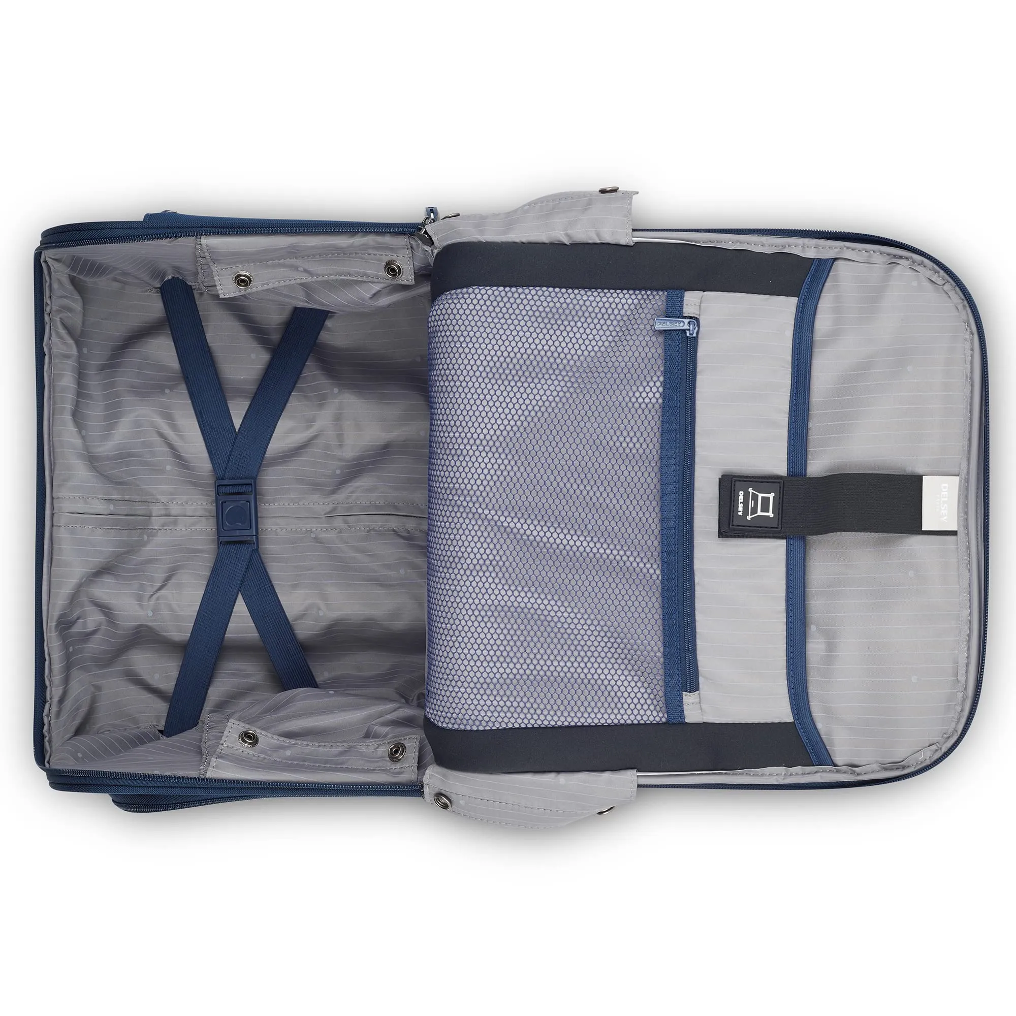 Delsey Paris Helium DLX Softside Luggage Under-Seater with 2 Wheels Bags Delsey-Paris