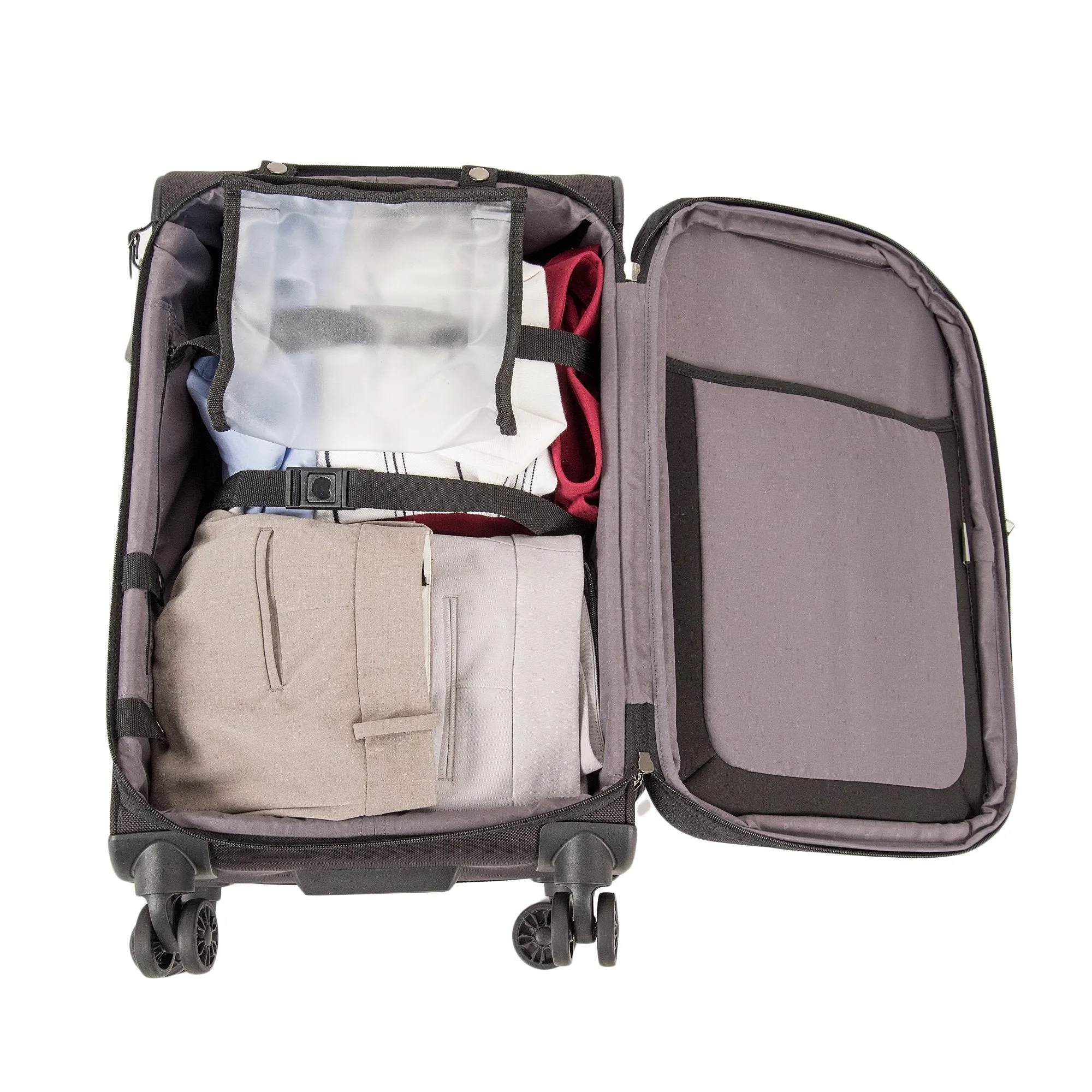 DELSEY Paris Montmartre  2 Piece Set (21"/25") 4-Wheel Luggage Sets Bags Delsey-Paris