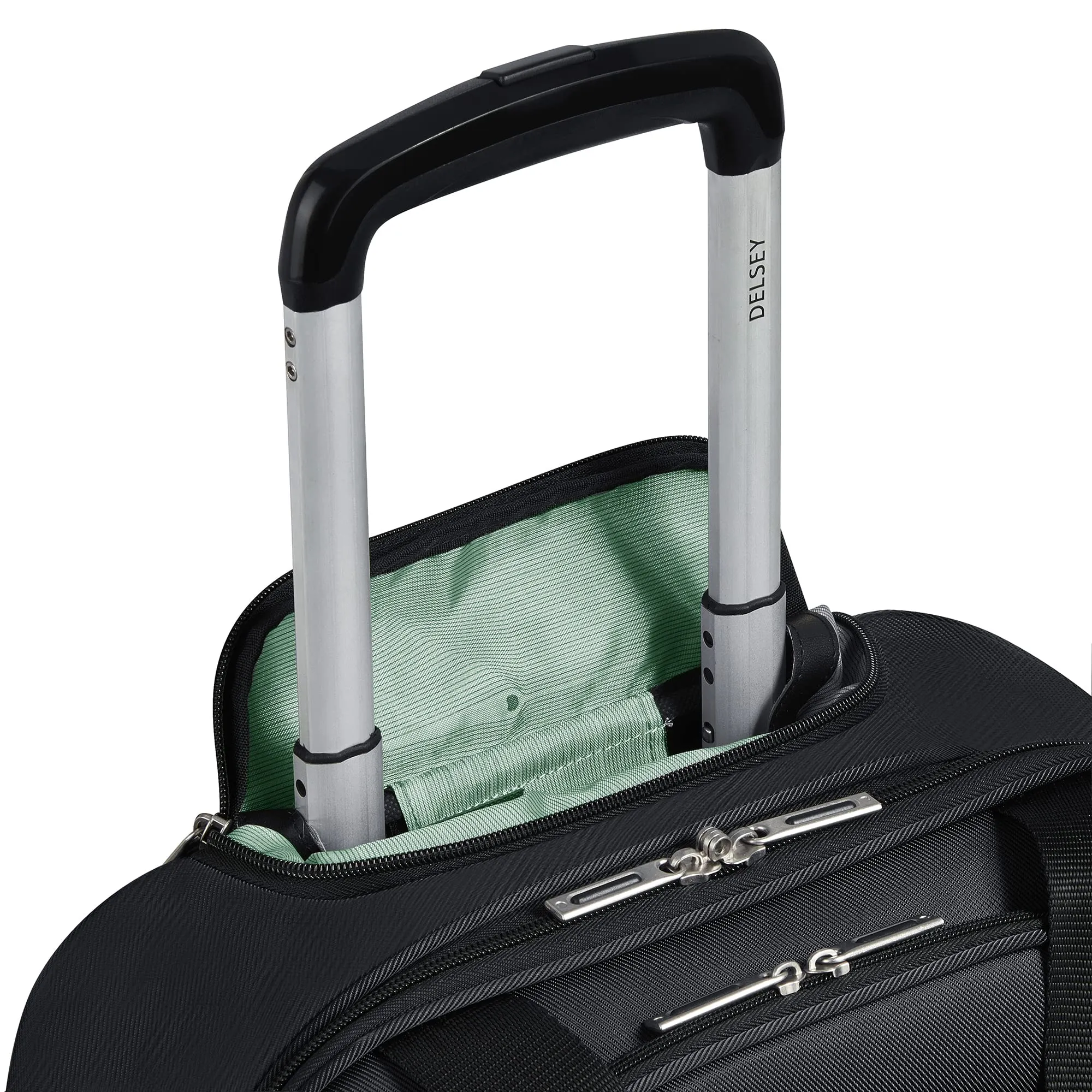 DELSEY Paris Sky Max 2.0 Softside Two Wheel Under Seat Luggage Bags Delsey-Paris