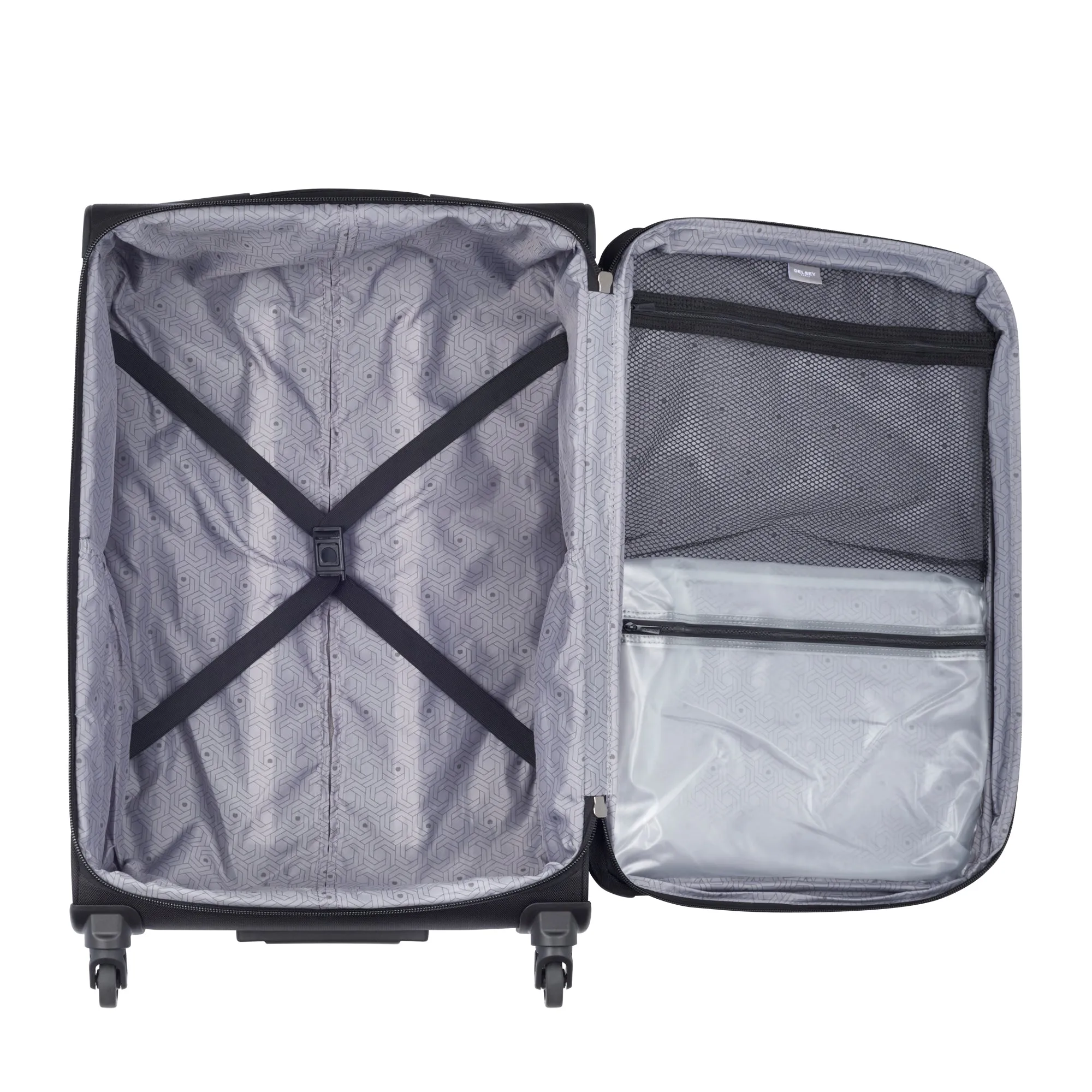 DELSEY Paris Sky Max 25" 4-Wheel Medium Luggage Bags Delsey-Paris