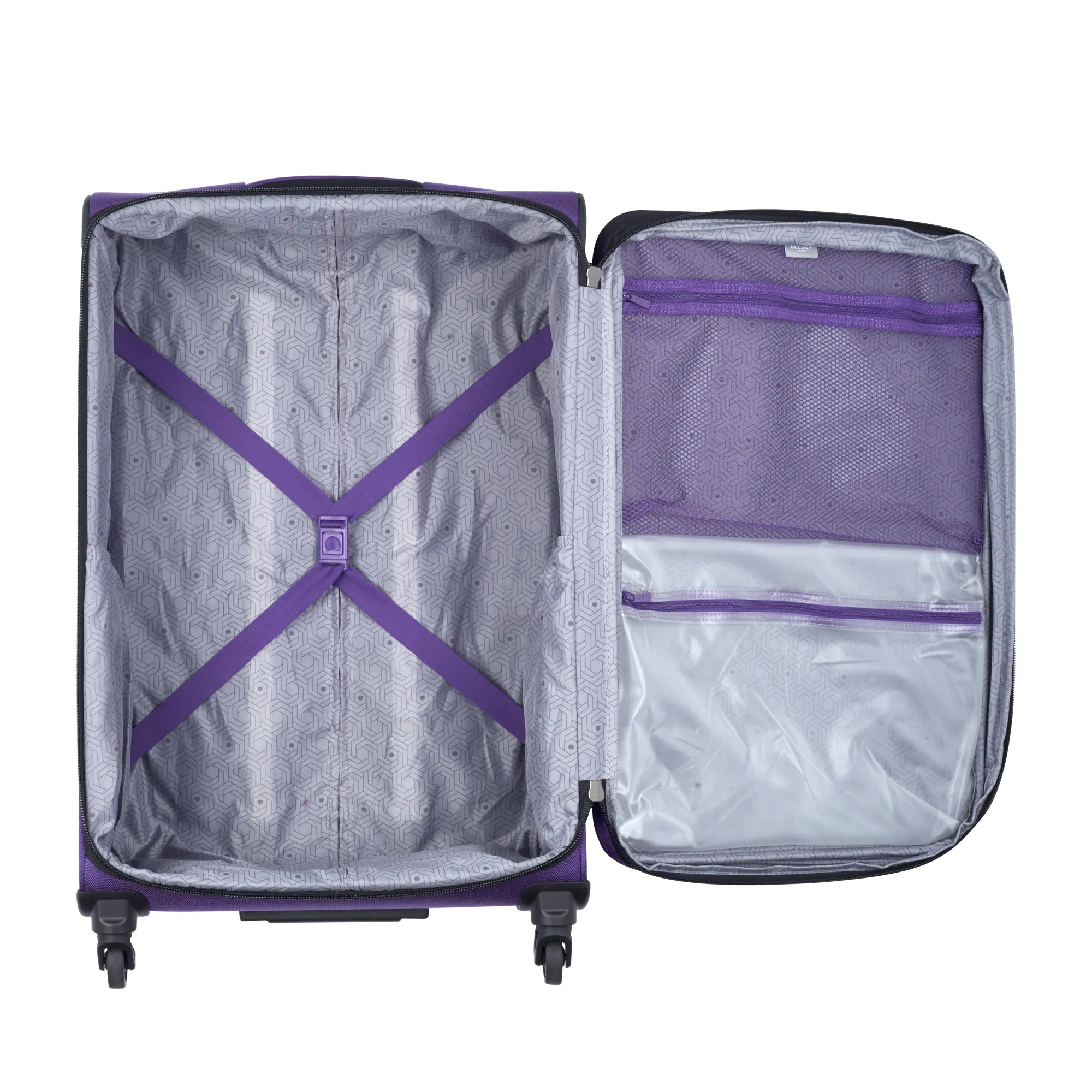 DELSEY Paris Sky Max 25" 4-Wheel Medium Luggage Bags Delsey-Paris