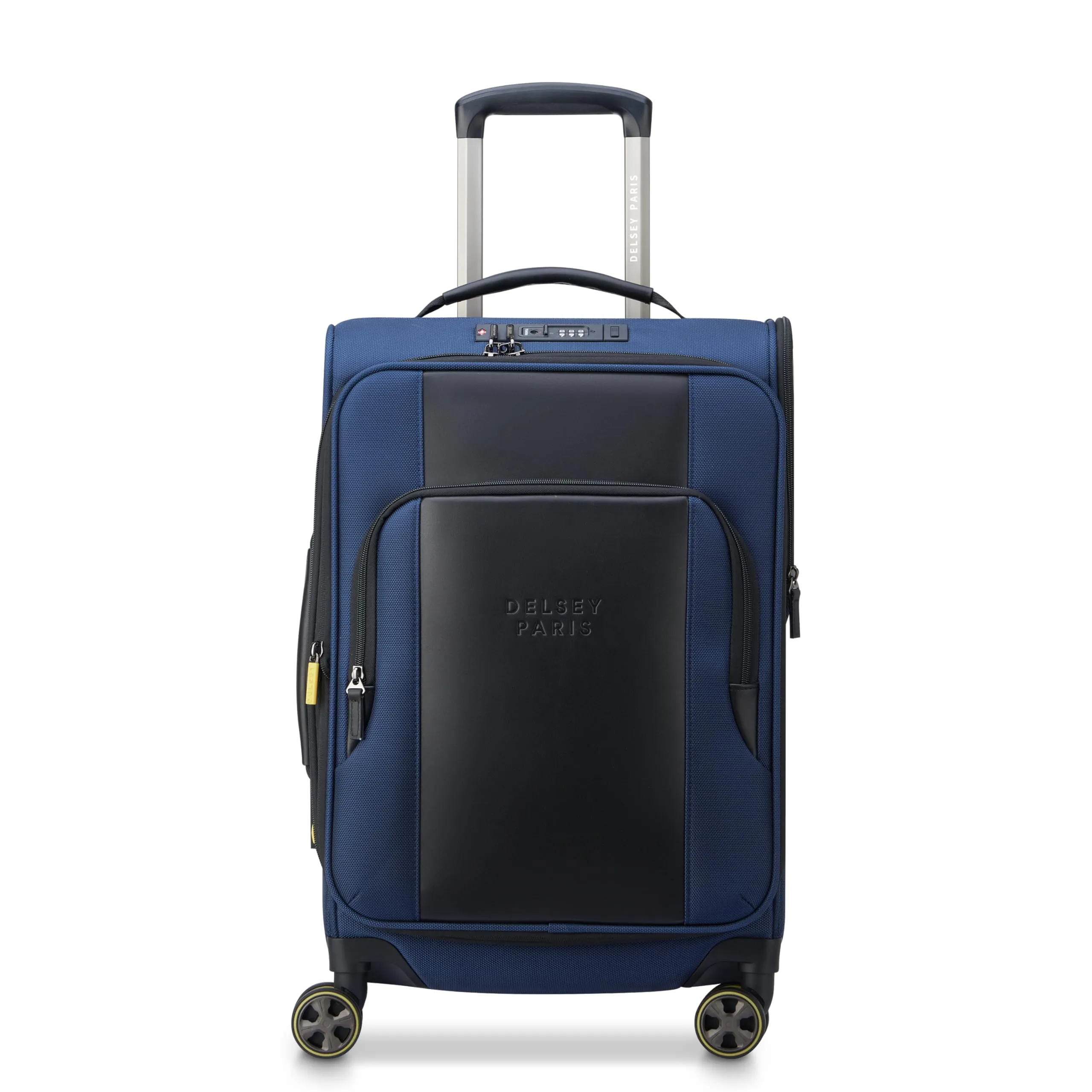 DELSEY Paris Wagram 20" Carry On Softside Expandable Luggage with Spinner Wheels Bags Delsey-Paris