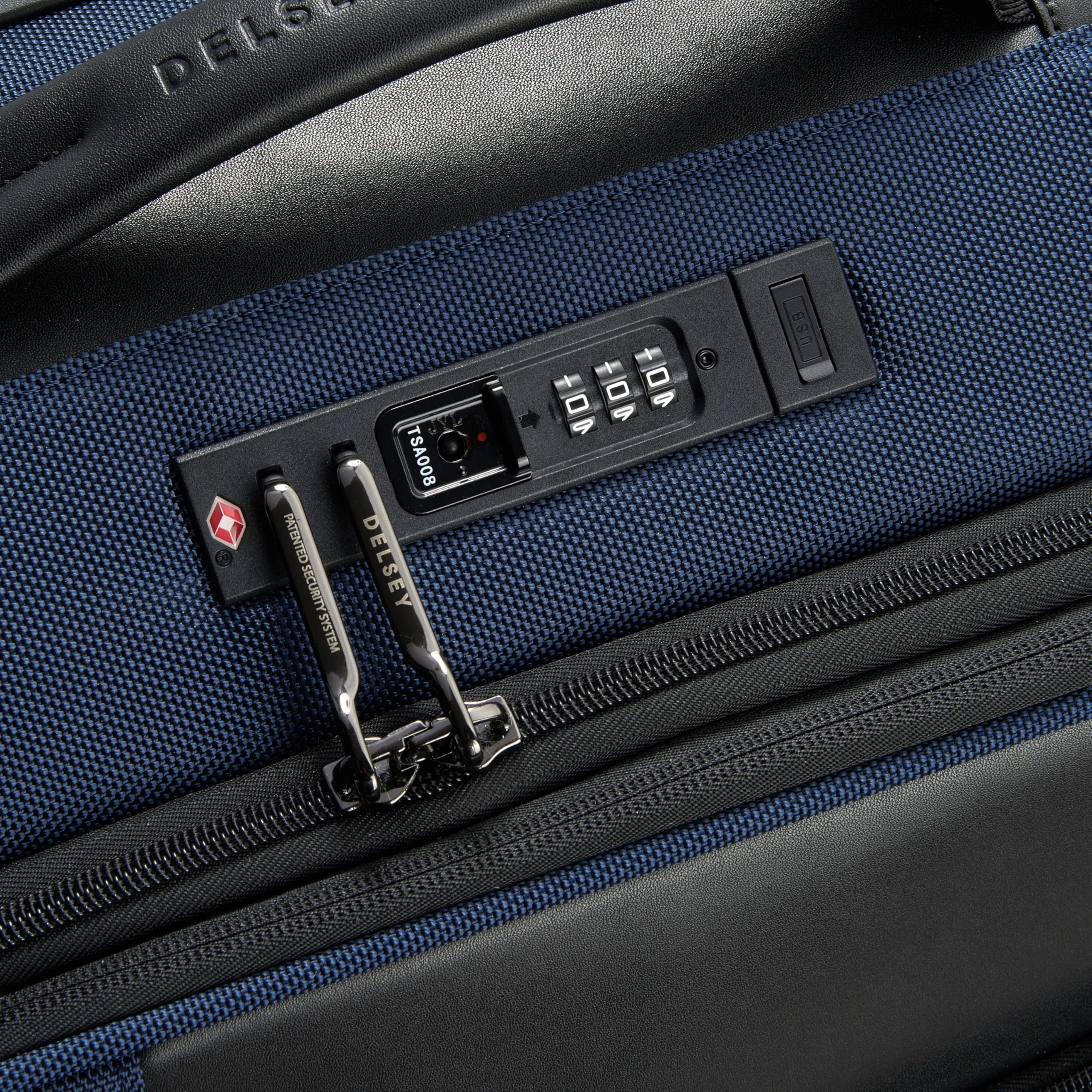 DELSEY Paris Wagram 20" Carry On Softside Expandable Luggage with Spinner Wheels Bags Delsey-Paris
